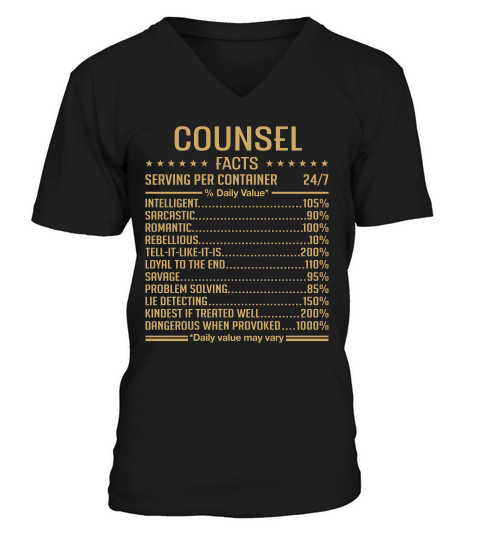 Counsel V-Neck T-shirt