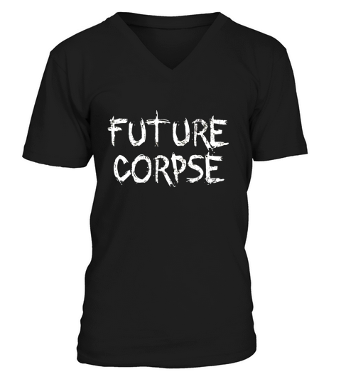 Future corpse shirt V-Neck T-shirt