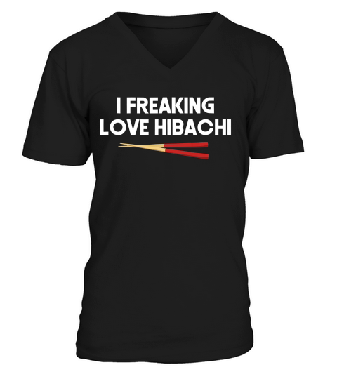 Hibachi Gift, All I Want Is Habachi T-shirt V-Neck T-shirt