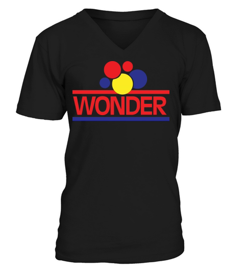 Vintage Wonder Bread V-Neck T-shirt