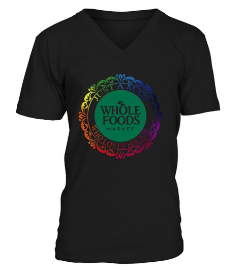 Whole Foods Market V-Neck T-shirt