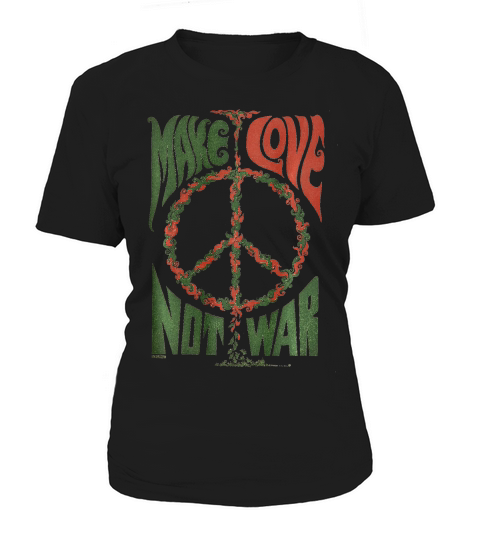 Make Love Not War Peace Vintage  T-shirt Women's T-Shirt