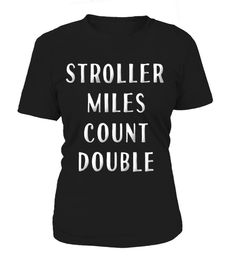 Running Mom Shirt Funny Stroller Mother Runners Gifts Women's T-Shirt