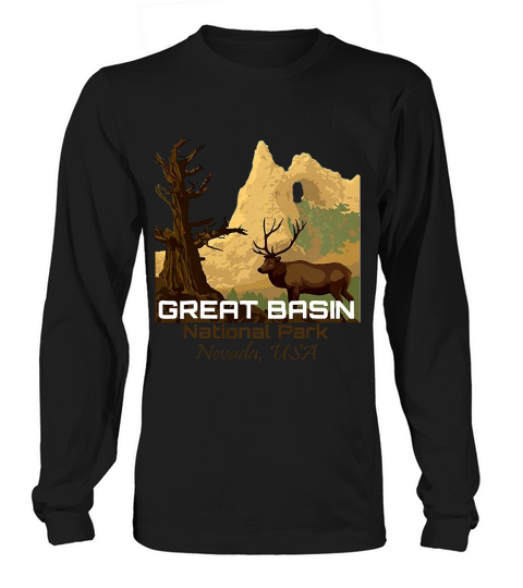 Great Basin National Park Travel Nevada Explore Earth T-shirt Long sleeved Unisex