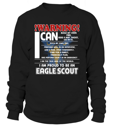 Eagle Scout True Man Sweatshirt Unisex