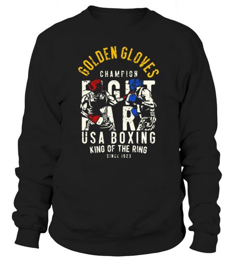 Golden Gloves USA Boxing Sweatshirt Unisex