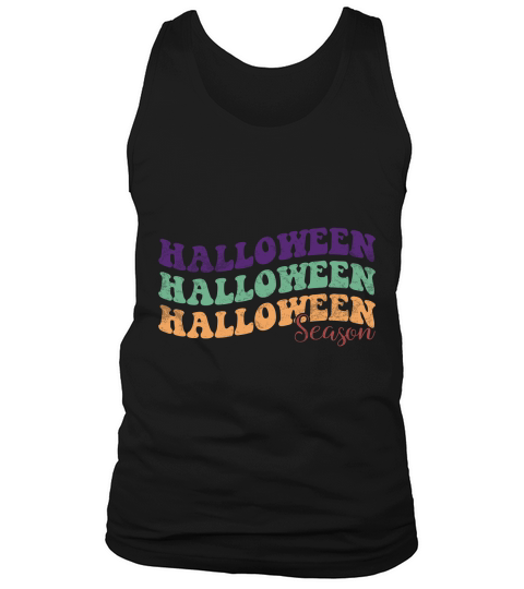 Halloween Season Retro Groovy Vintage 1.02 Tank Top Unisex
