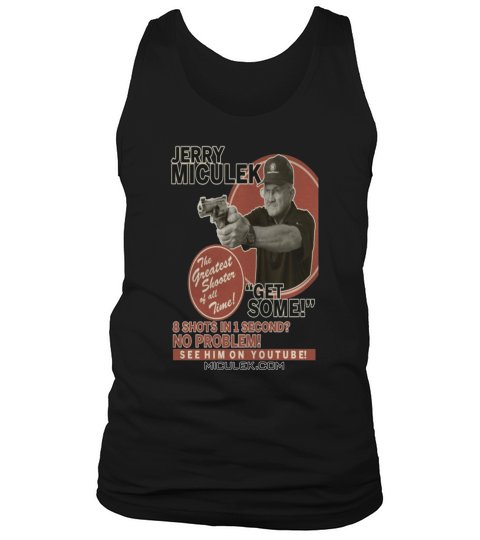 Jerry Miculek vintage poster shirt Tank Top Unisex