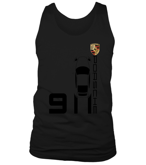 Vintage 911 Porsche Sports Car Tank Top Unisex