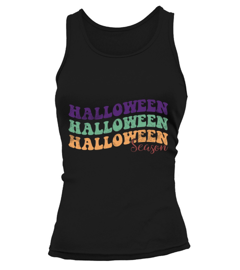 Halloween Season Retro Groovy Vintage 1.02 Tank top Woman