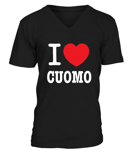 I Heart Cuomo V-Neck T-shirt