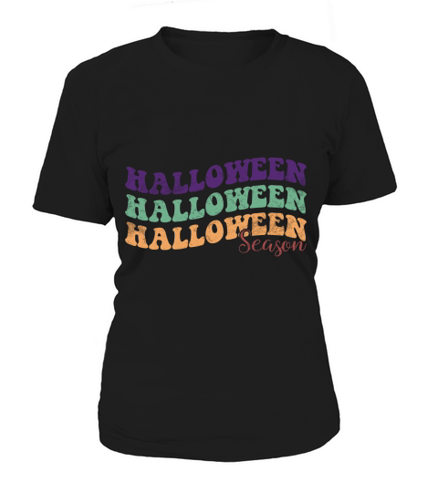 Halloween Season Retro Groovy Vintage 1.02 Women's T-Shirt