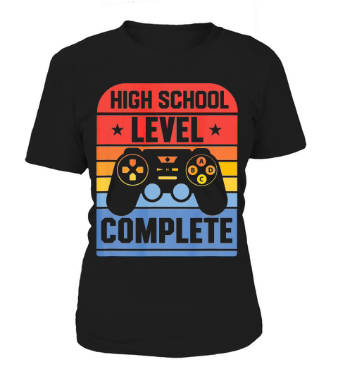 High School Level Complete Graduation 2019 Gamer Student T-shirt Women's T-Shirt
