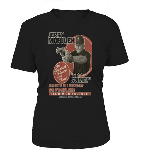 Jerry Miculek vintage poster shirt Women's T-Shirt