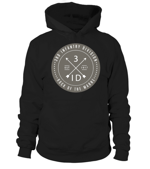 Vintage 3rd Infantry Division Hoodie Unisex