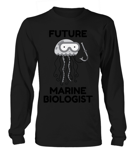 Future Marine Biologist Cute Jellyfish T-shirt Long sleeved Unisex