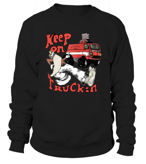 Keep On Truckin Vintage 1970 Sweatshirt Unisex