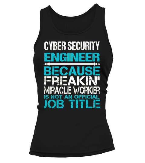 Cyber Security Engineer Tank top Woman