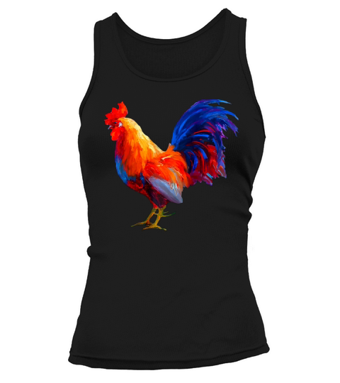 Rooster Decor Chicken Shirt Gallo Country Gifts Tank top Woman