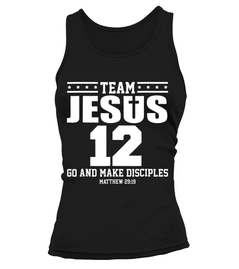 Team Jesus T-shirt Christian Shirt Religious Sport Christmas Tank top Woman