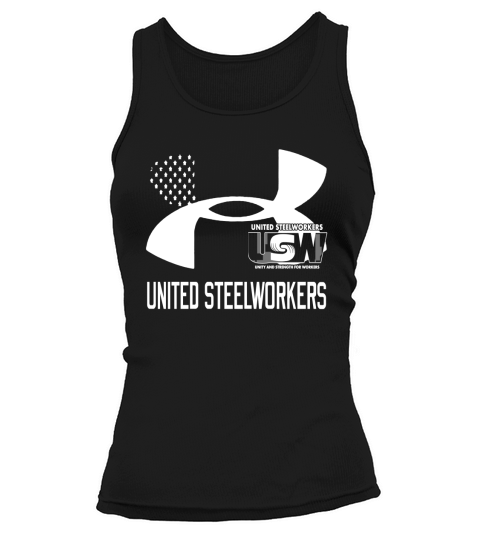 United Steelworkers Unity And Strength For Workers Flag - Drawstring Bag Tank top Woman