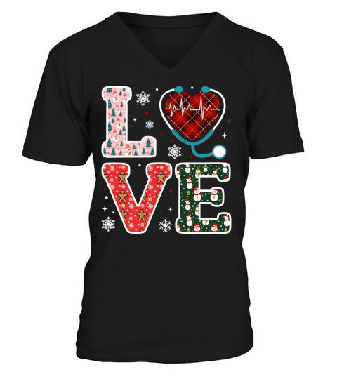 Love Christmas 2.01 V-Neck T-shirt