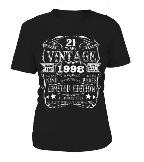 Made In 1998 21 Years Old Vintage 21st Birthday Gift T-shirt Women's T-Shirt