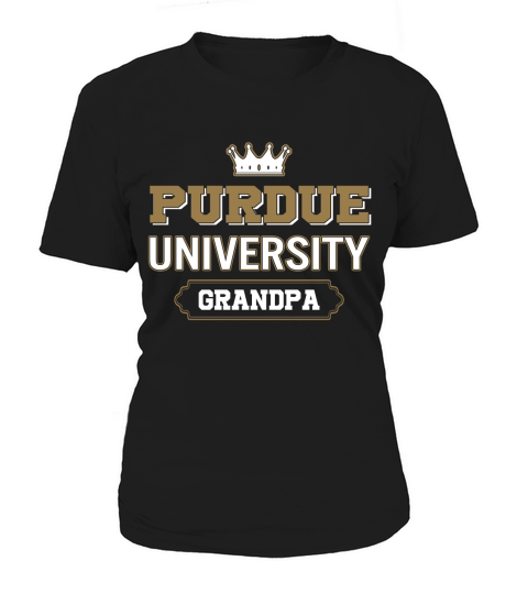 Purdue University Grandpa Great Gift For Grandparents Women's T-Shirt