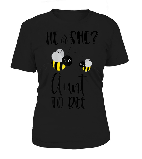 Womens Aunt What Will It Bee Gender Reveal He Or She Matching  T-shirt Women's T-Shirt