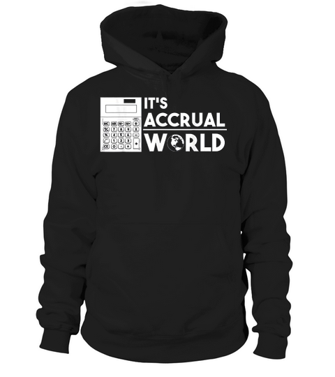 Finance Accounting Accrual World Calculator Hoodie Unisex