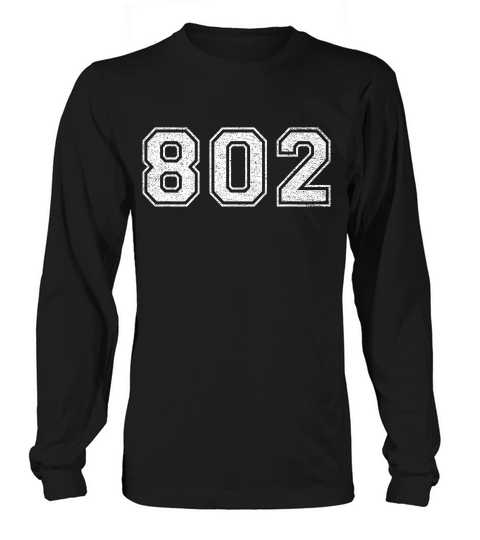 802 Vermont T-shirt Long sleeved Unisex