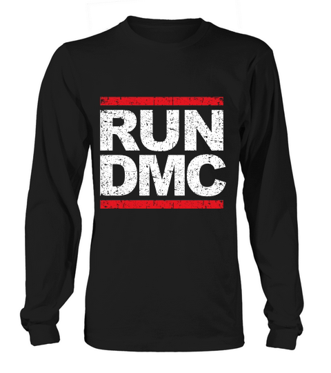 Run Dmc  Vintage Style Word Long sleeved Unisex