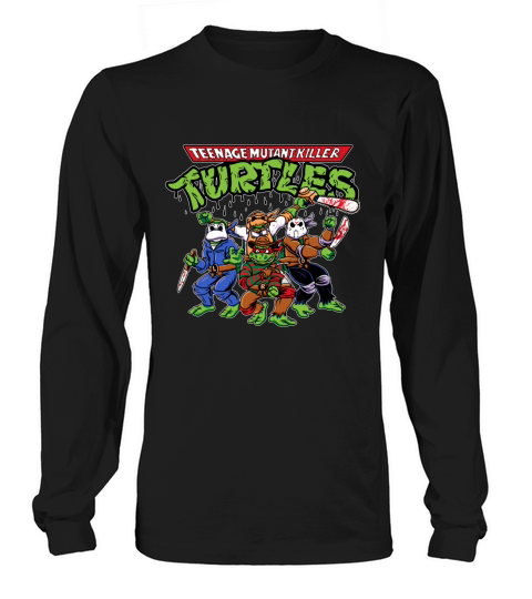 Teenage Mutant Killer Turtles Long sleeved Unisex