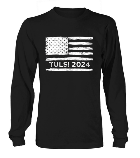 Tulsi Gabbard 2024 American Flag Long sleeved Unisex