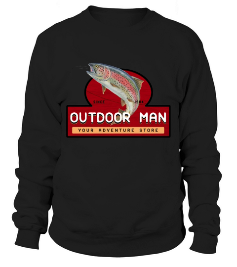 Outdoor Man Your Adventure Store shirt - 16oz Glass Beer Mug Sweatshirt Unisex