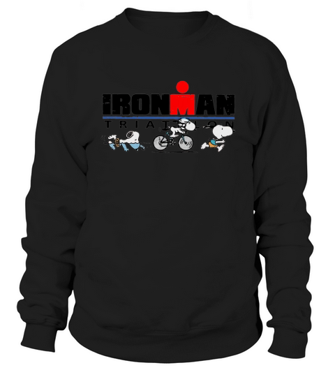 Triathlon World Triathlon Corporation Snoopy Ironman shirt Sweatshirt Unisex