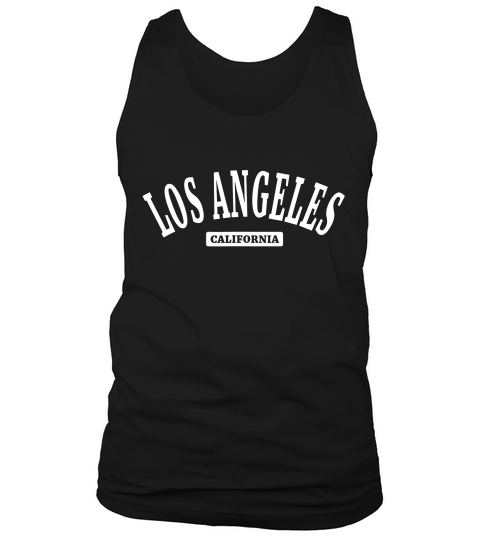 Los Angeles Vintage Style California T-shirt Tank Top Unisex