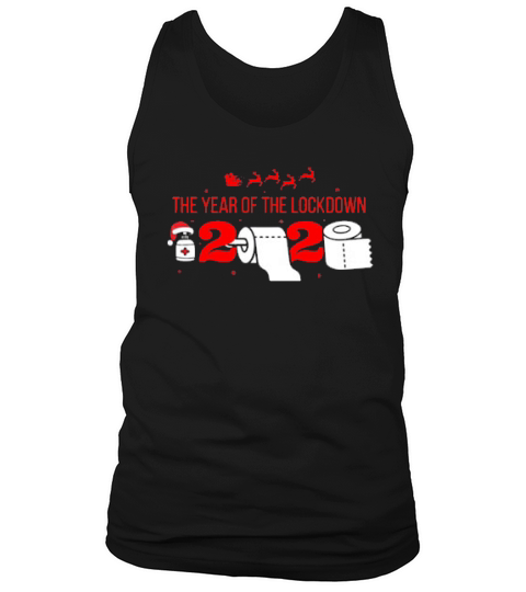 The Year Of The Lockdown 2020 Christmas Tank Top Unisex
