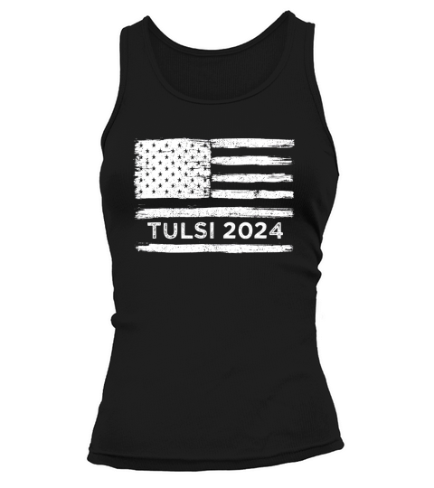 Tulsi Gabbard 2024 American Flag Tank top Woman