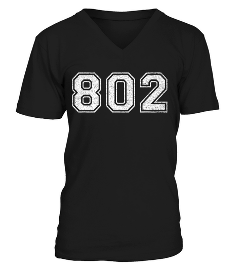 802 Vermont T-shirt V-Neck T-shirt