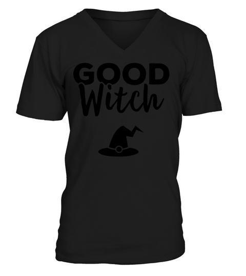 Good Witch Bad Matching Friend Sister Couple Costume T-shirt V-Neck T-shirt