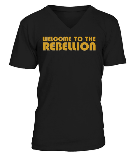 Welcome To The Rebellion - Gina Carano T-Shirt Unisex V-Neck T-shirt