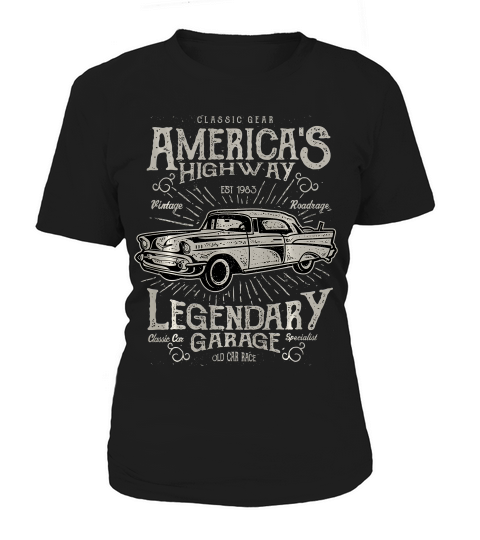 Classic Car Awesome Old Vintage Cars T-shirt Women's T-Shirt