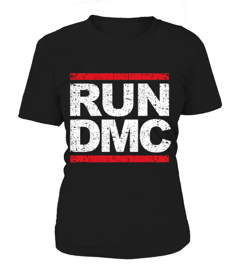 Run Dmc  Vintage Style Word Women's T-Shirt