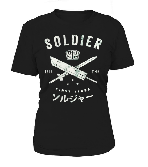 SOLDIER FINAL FANTASY VII CLOUD STRIFE FF7 SOLDIER Women's T-Shirt