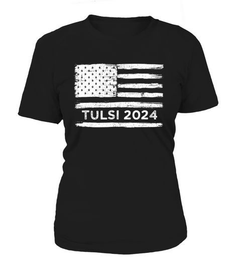 Tulsi Gabbard 2024 American Flag Women's T-Shirt
