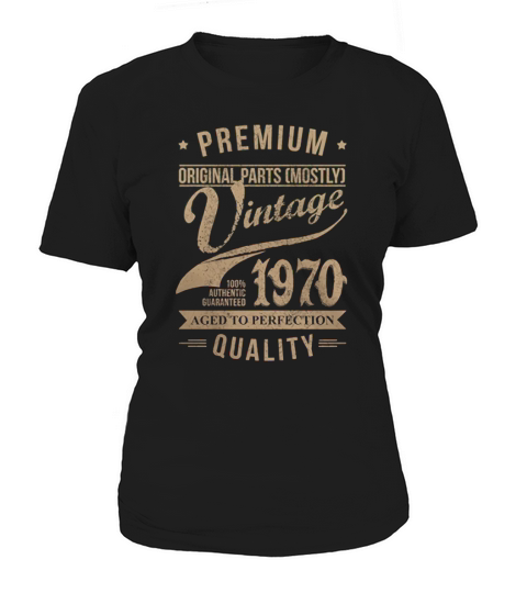Vintage 1970 Aged To Perfection Women's T-Shirt