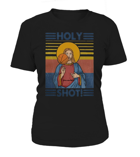 Vintage holy shot basketball Jesus shirt Women's T-Shirt