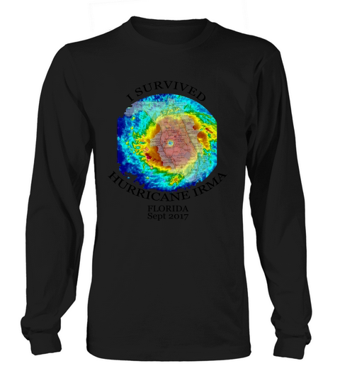 I Survived Hurricane Irma Long sleeved Unisex