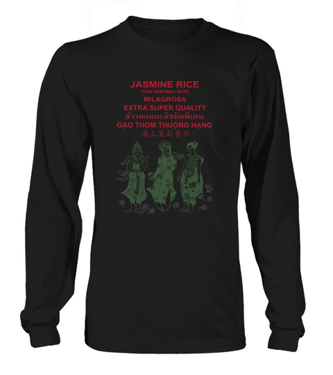 Jasmine Rice Asian Long sleeved Unisex